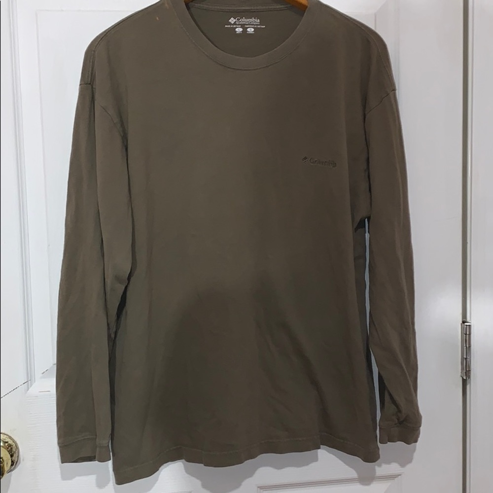 Columbia long sleeve shirt L